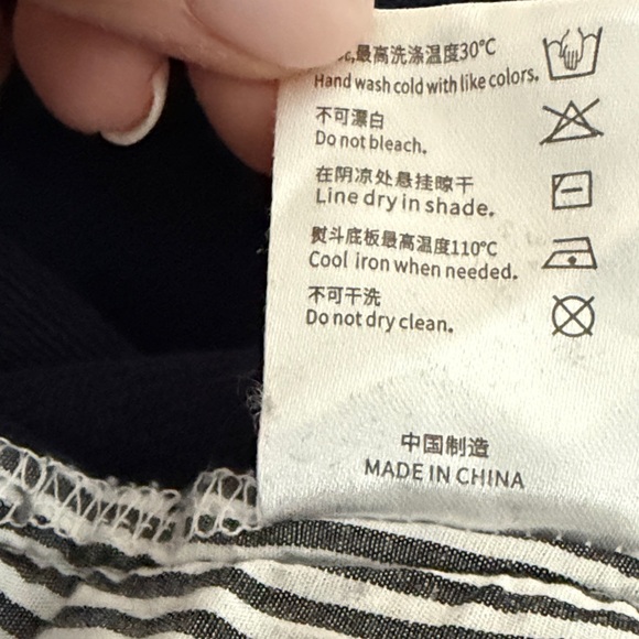 Navy Blue Long Sleeve Top - Picture 7 of 7